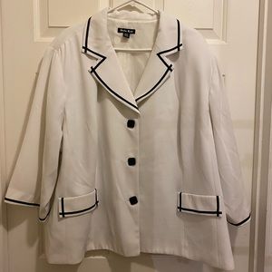 Plus Size Skirt Suit